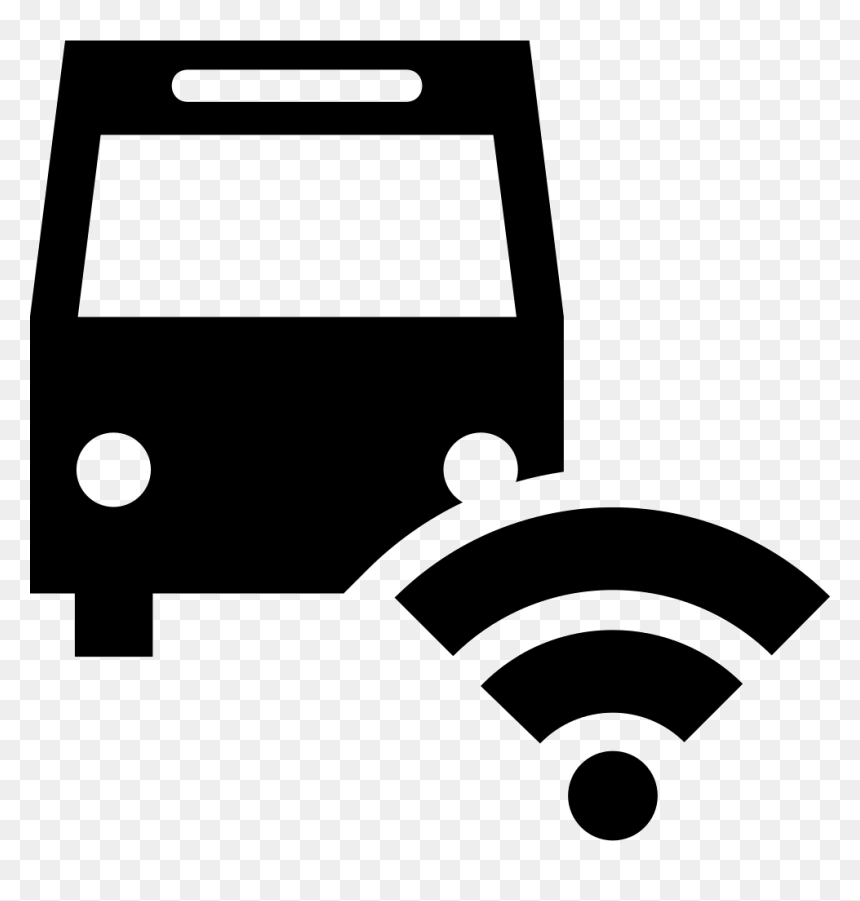 Transparent Wireless Signal Clipart - Bus Signal Icon, HD Png Download - wifi signal png
