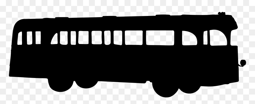 School Bus Silhouette Bus Stop Transit Bus - Silhouette Bus Png, Transparent Png - bus stop png