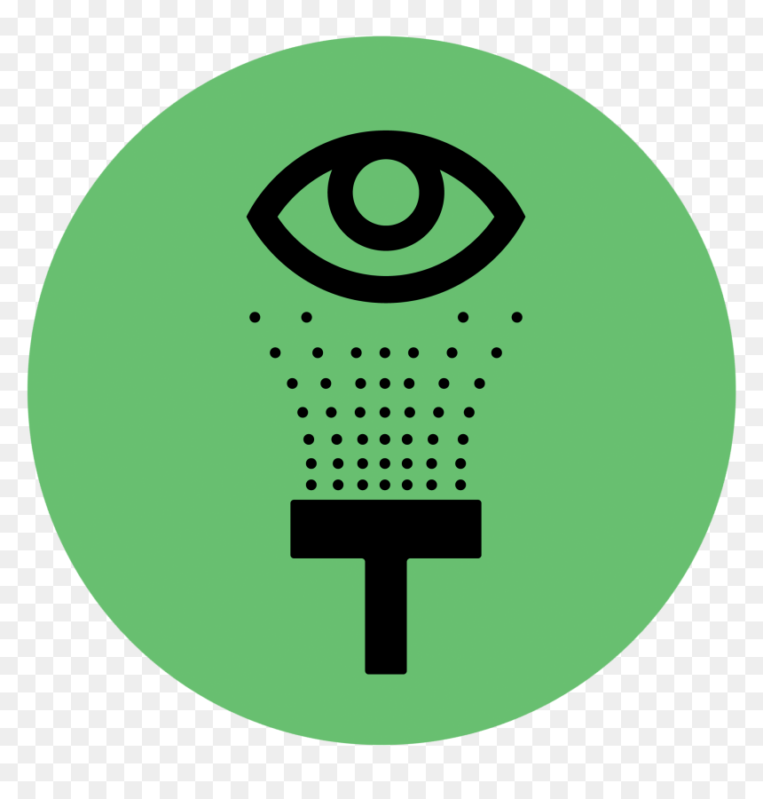Eyewash 1724 Kb - Autocad Eye Wash Symbol, HD Png Download - eye symbol png