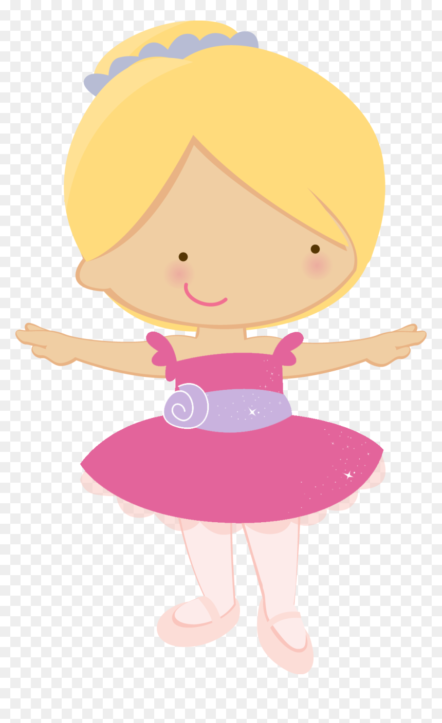 Pin By F Tima - Dibujo Bailarina Bebe, HD Png Download - bailarina png