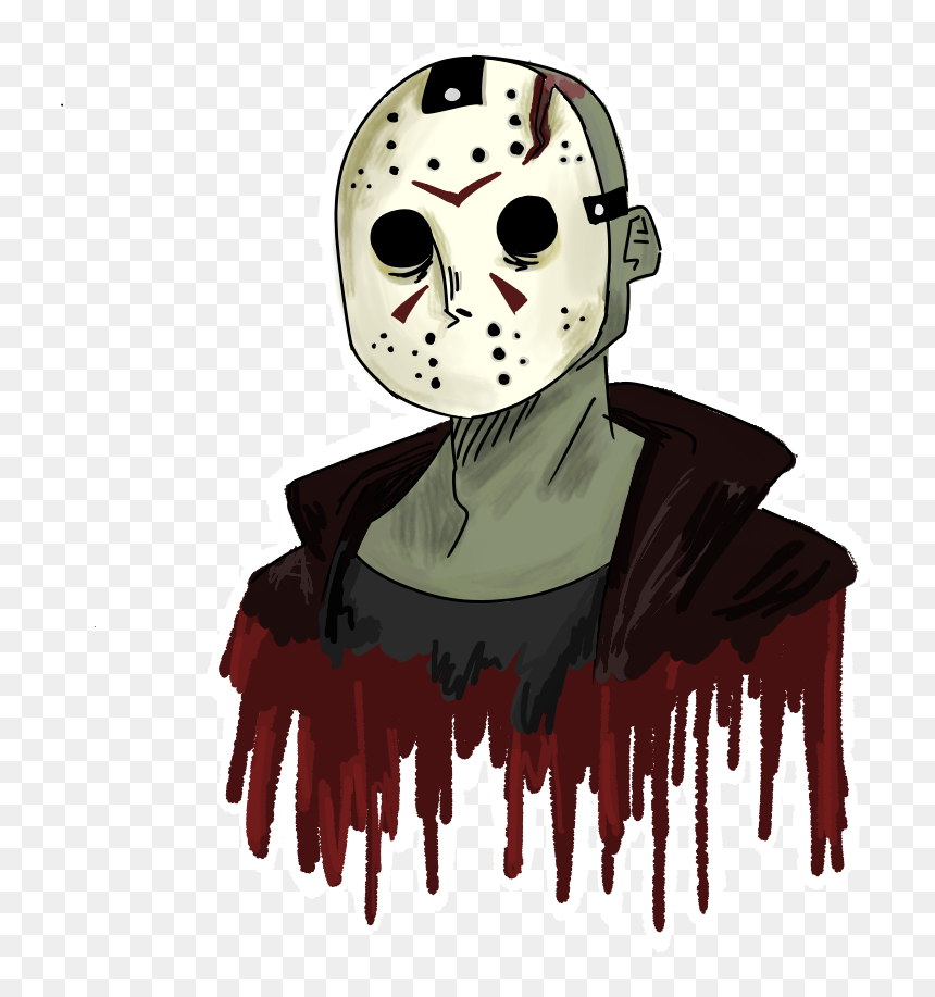Illustration, HD Png Download - jason voorhees mask png