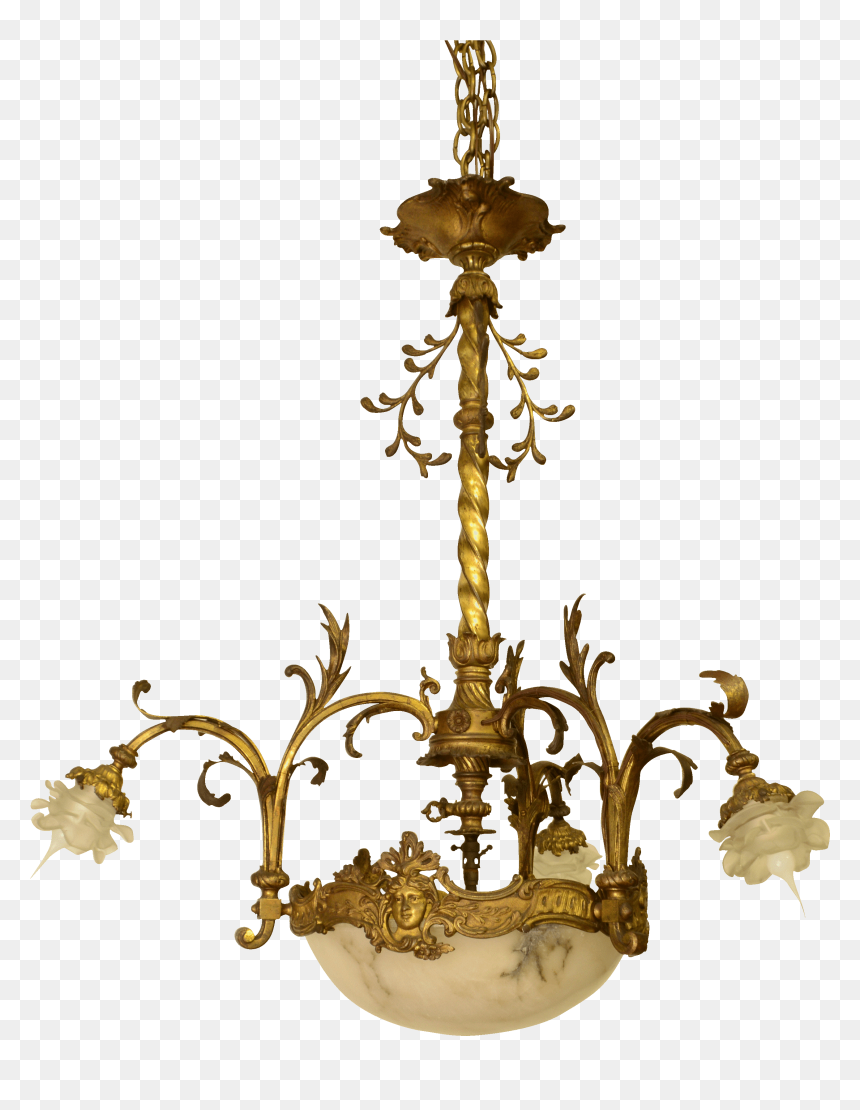 Antique Chandeliers From Bevolo Can Pull Your Room - Chandelier, HD Png Download - chandeliers png