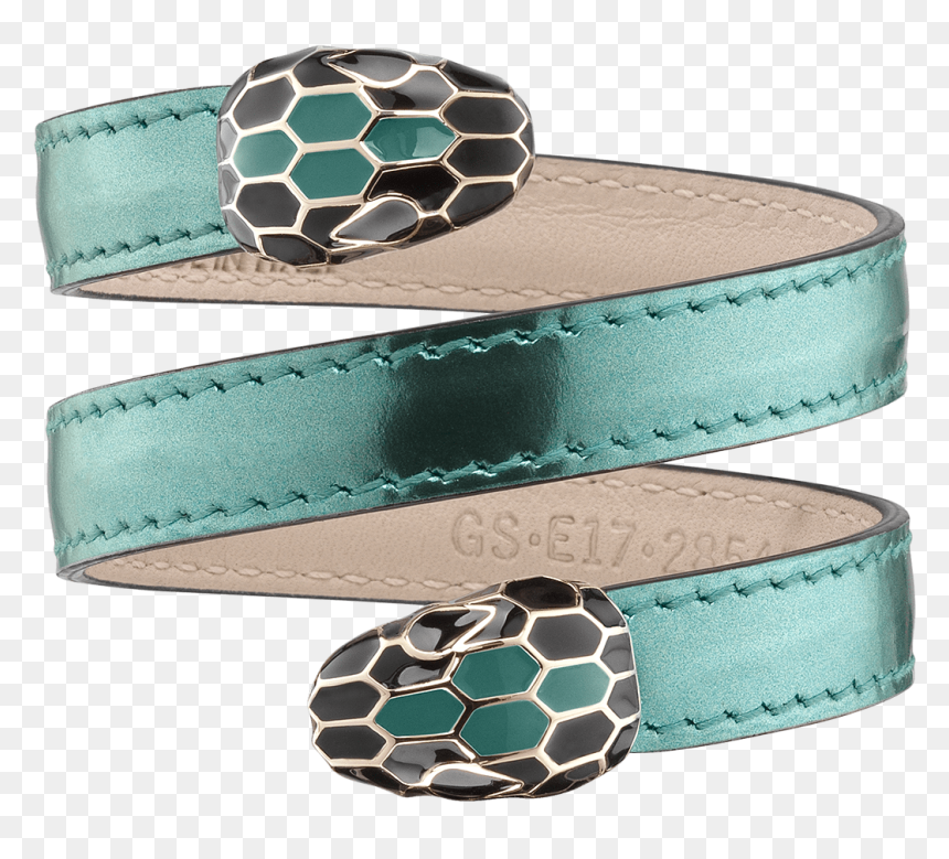 Bvlgari Snake Bracelet Leather, HD Png Download - glacier png