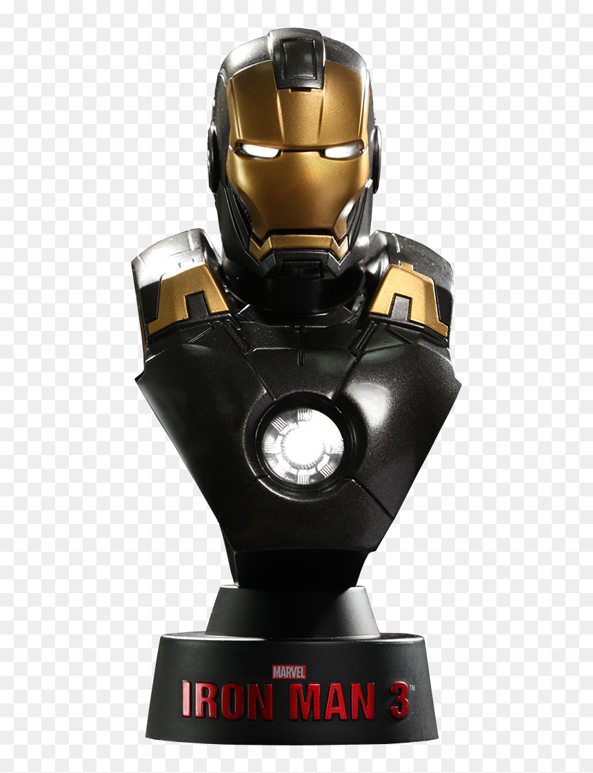 Iron Man Mark 7 Bust, HD Png Download - iron man mask png