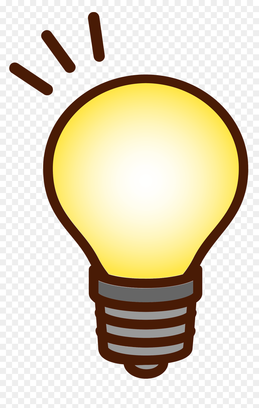 Light Bulb Clipart Png, Transparent Png - light bulb clipart png