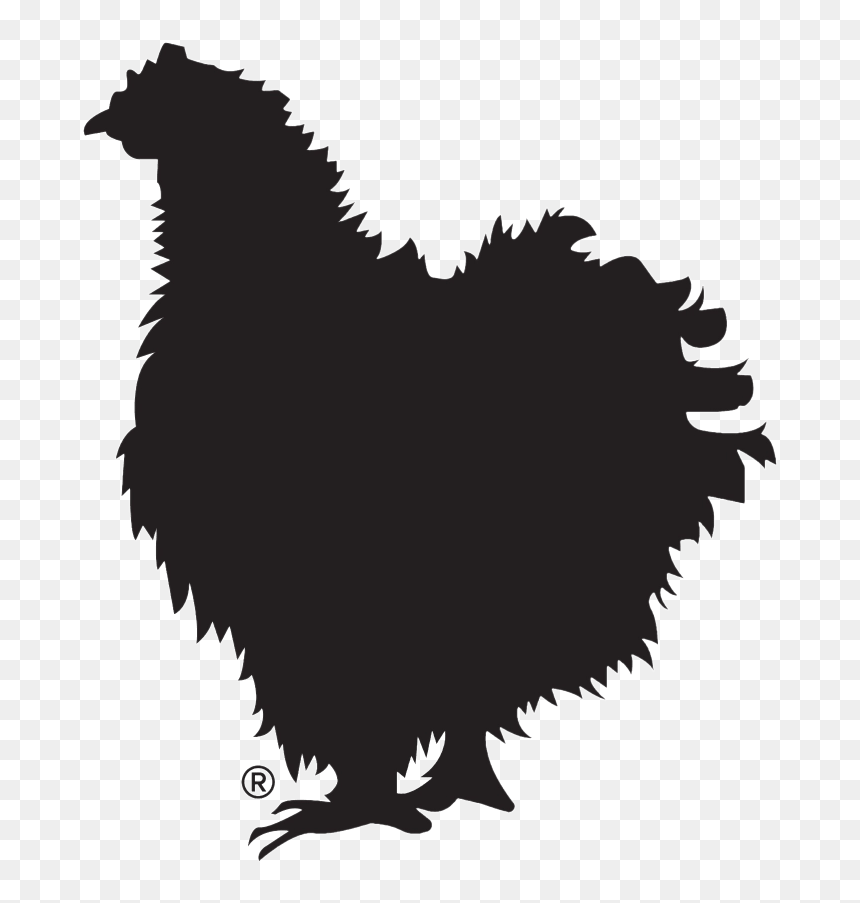 Chicken Chick Logo, HD Png Download - chicken silhouette png