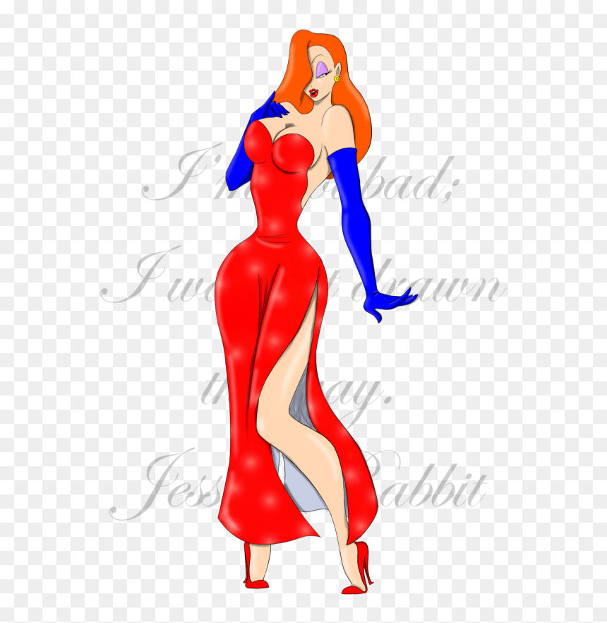 Jessica Rabbit Hot - Jessica Rabbit, HD Png Download - jessica rabbit png