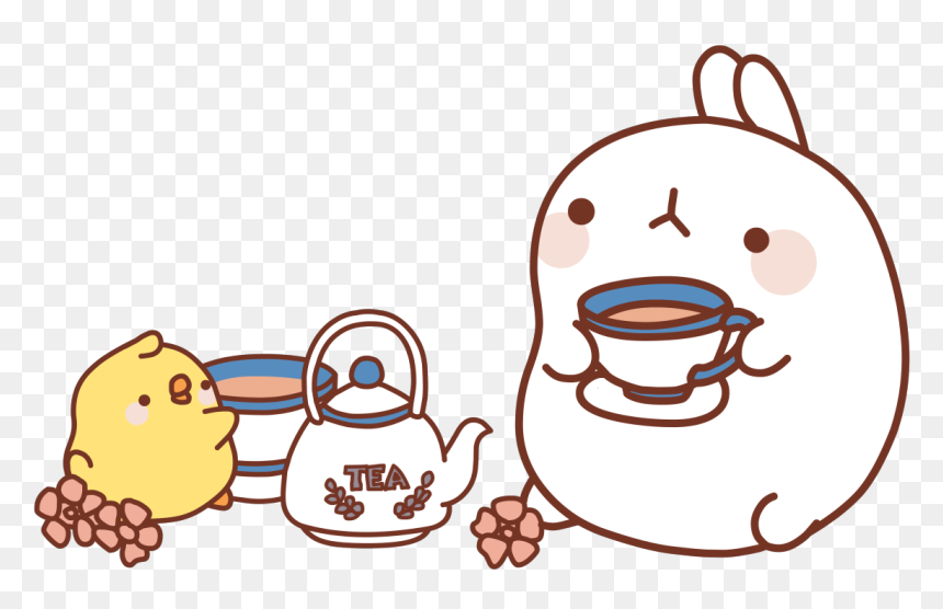 Molang And Piu Piu Png, Transparent Png - molang png