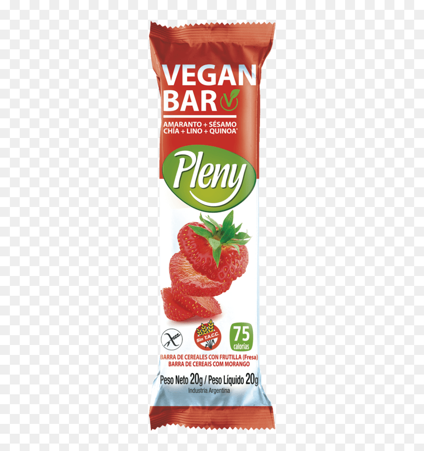 Pleny Barras De Cereal Vegan, HD Png Download - codigo de barra png