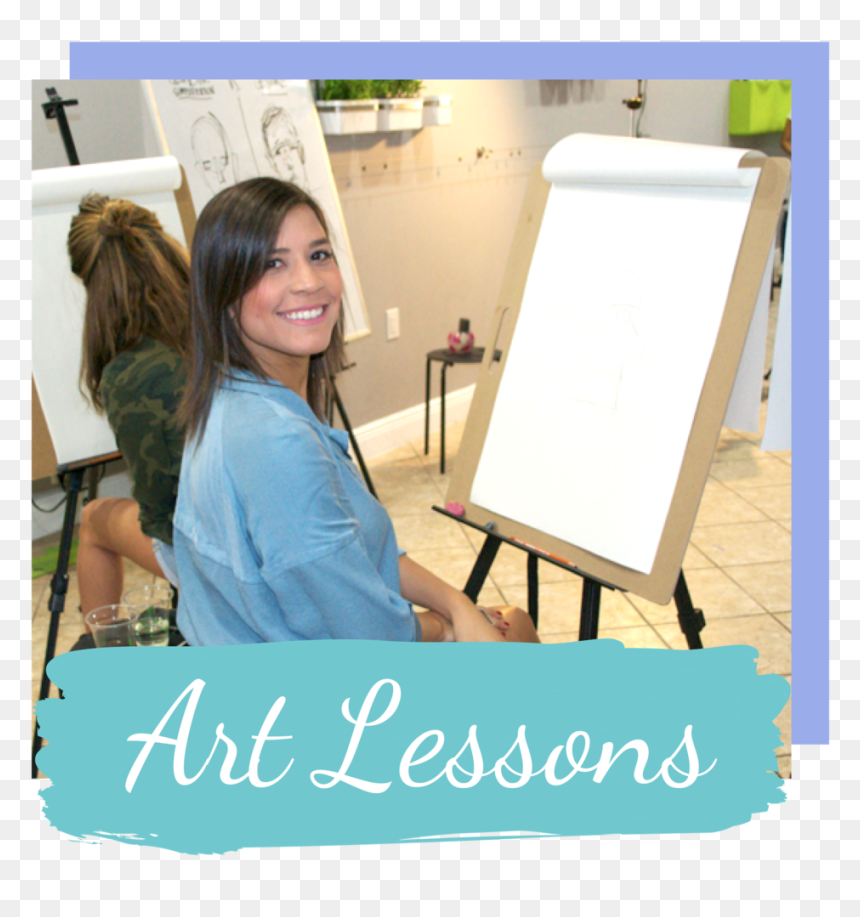 Art Box Miami Adult Art Lessons Private Group - Banner, HD Png Download - adult png