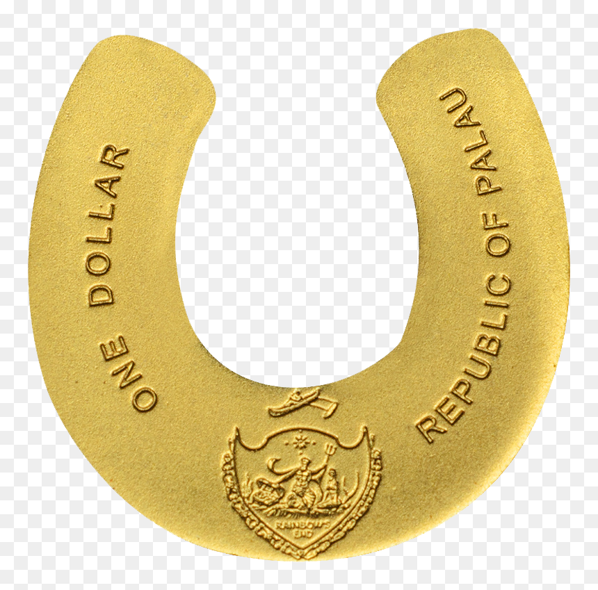 Horseshoe, HD Png Download - gold horseshoe png