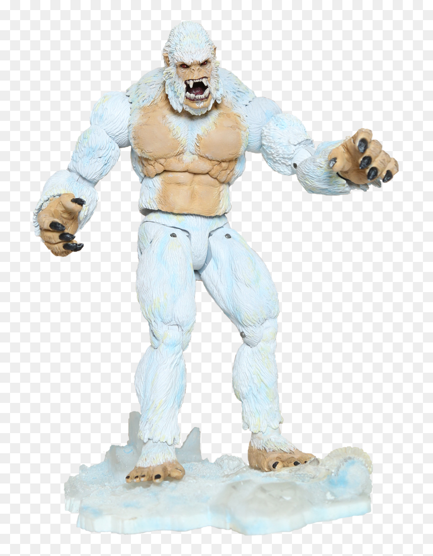 The Legendary Dzu-teh Or Yeti, Abominable Snowman Of - Creature Replica Figures, HD Png Download - abominable snowman png