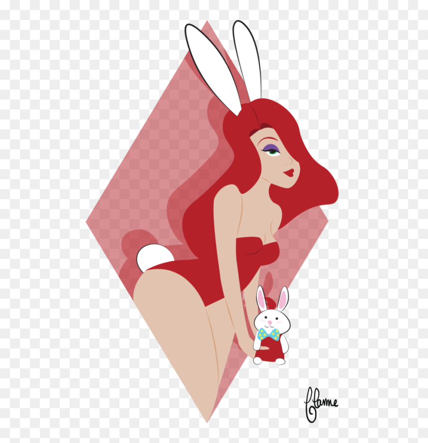 Drawing Playboy Jessica Rabbit, HD Png Download - jessica rabbit png