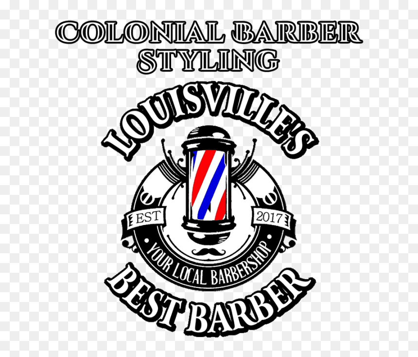 Louisville"s Best Barber - Emblem, HD Png Download - barber logo png