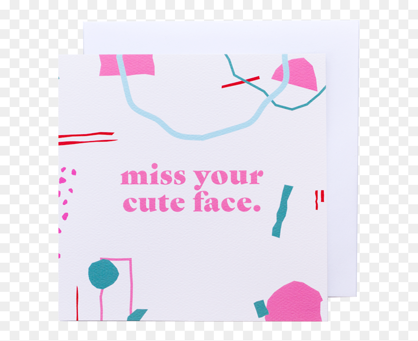 Greeting Card, HD Png Download - cute face png