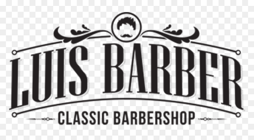 Luis Barber Logo - Graphic Design, HD Png Download - barber logo png