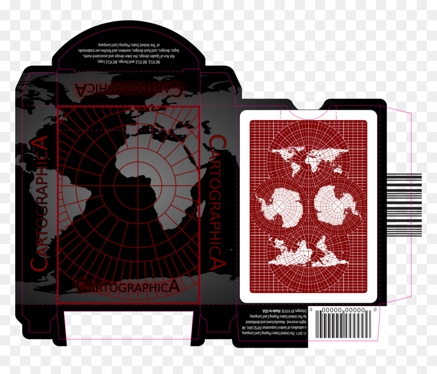 Low Poly World Map 3d, HD Png Download - playing card back png