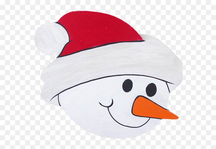 Cartoon, HD Png Download - snowman face png