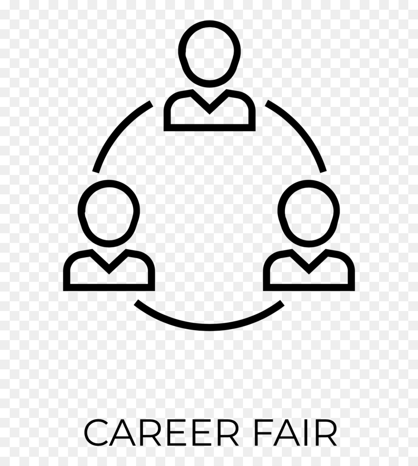 Career Fair - Line Art, HD Png Download - fair png