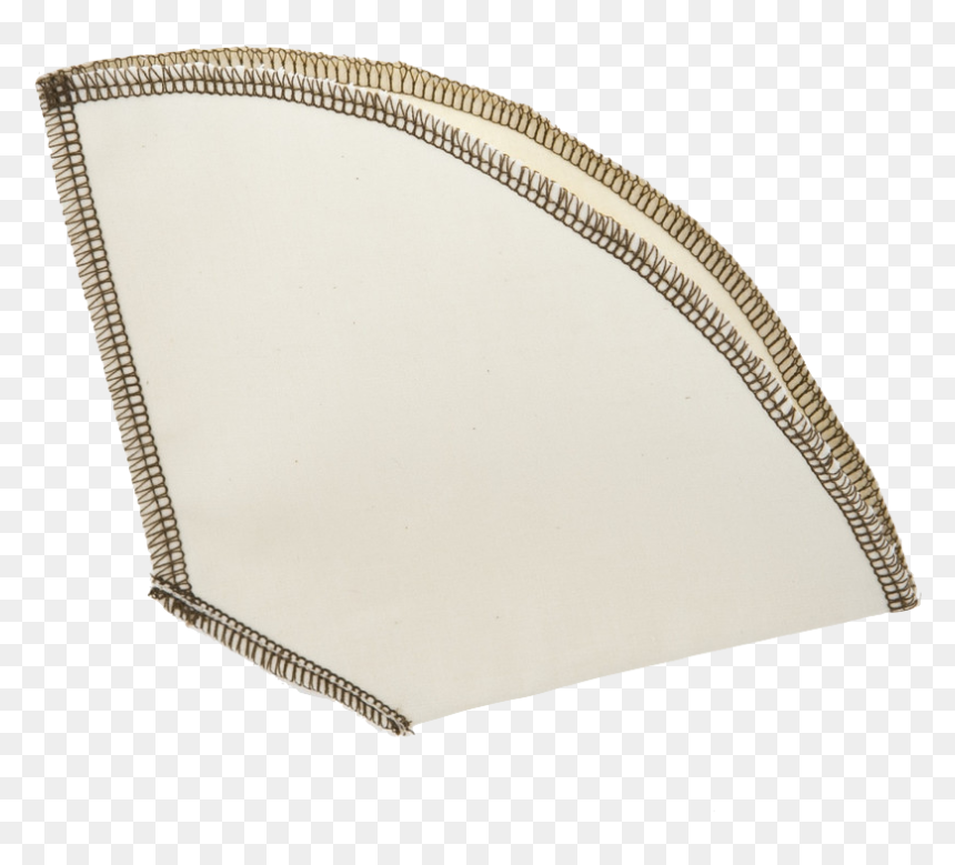 Reusable Cone Pour-over Filter Organic Cotton - Reusable Coffee Filter, HD Png Download - photo filter png