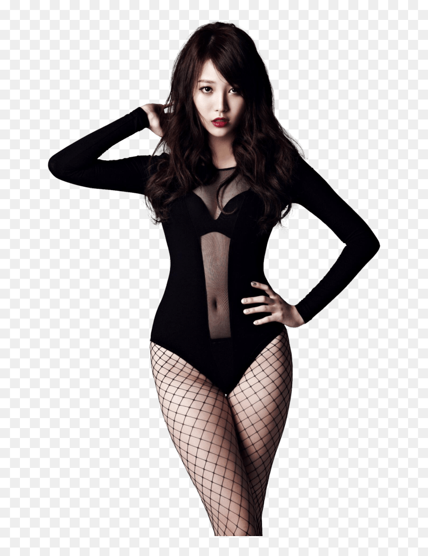 Asian Pinup Woman - 걸스 데이 Something 화보, HD Png Download - pinup png
