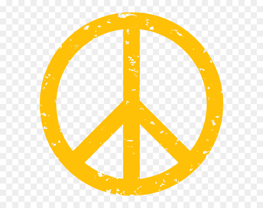 Abstracto Arco Iris Planta Floral - Transparent Yellow Peace Sign, HD Png Download - arco iris png