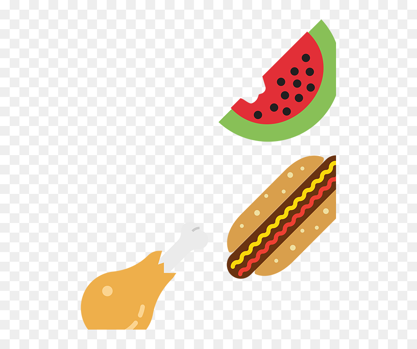 Hot Dog Clipart , Png Download, Transparent Png - hot dog clipart png