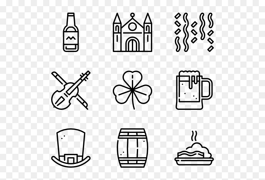 Farming Icons, HD Png Download - st patrick day png