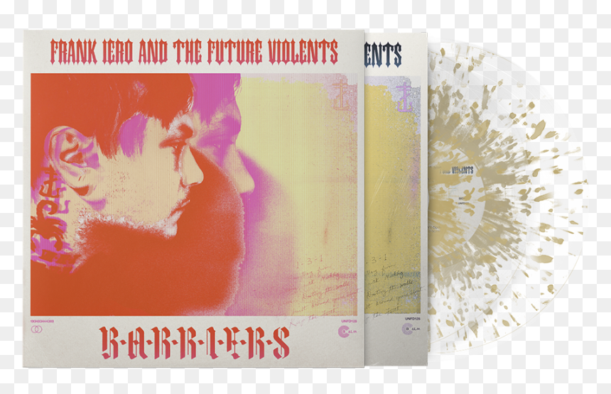 Barriers - Frank Iero Barriers, HD Png Download - gold splatter png