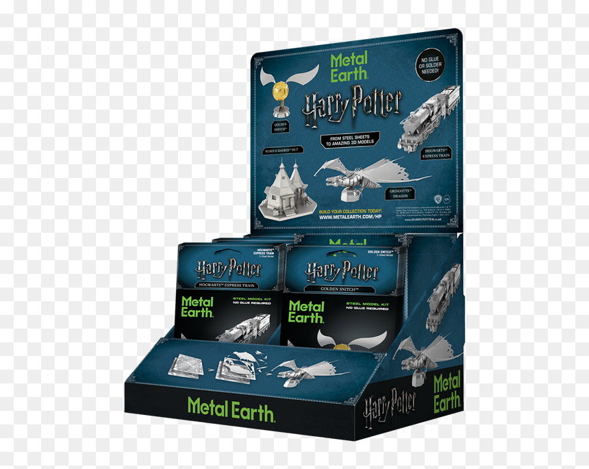 Picture Of Harry Potter Prepack - Fascinations Metal Earth Harry Potter, HD Png Download - golden snitch png