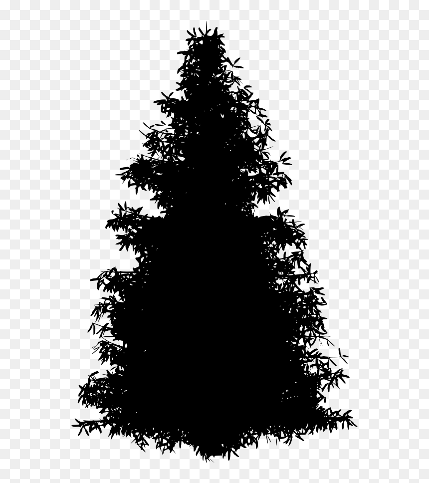 Transparent Evergreen Branch Png - Painted Tree Png, Png Download - evergreen branch png