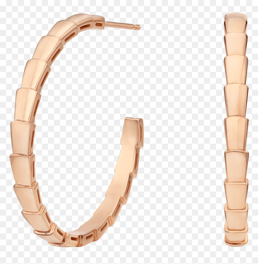 Bvlgari Serpenti Earring, HD Png Download - gold horseshoe png