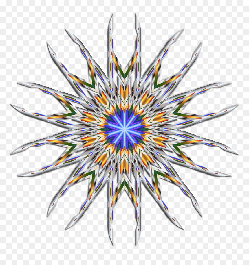 Colorful Mandala 2 W/ Shading Clip Arts - Transparent Colorful Mandala Clipart, HD Png Download - shading png