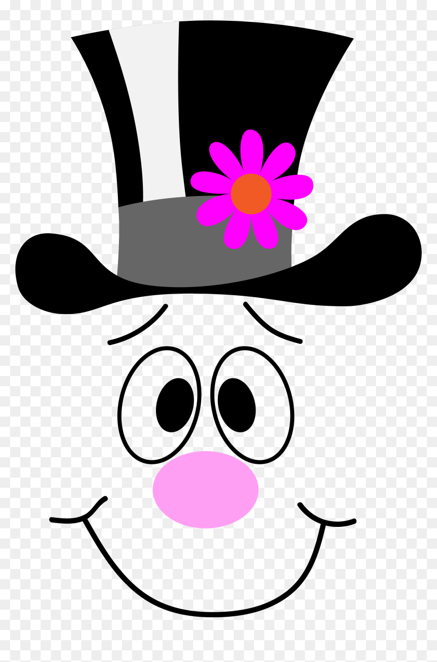 Clip Art, HD Png Download - snowman face png