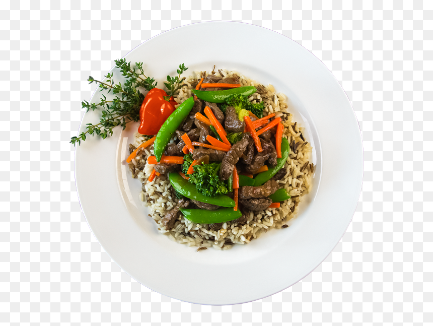 Tender Beef Strips And Fresh-cut Vegetables Sautéed - Broccoli, HD Png Download - fry png