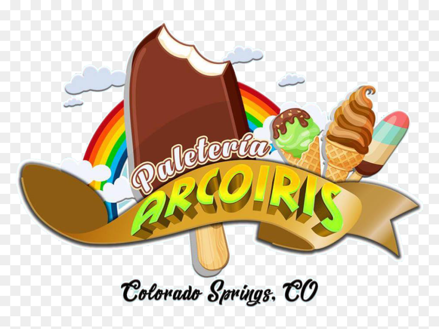 Paleteria Arcoiris - Illustration, HD Png Download - arco iris png