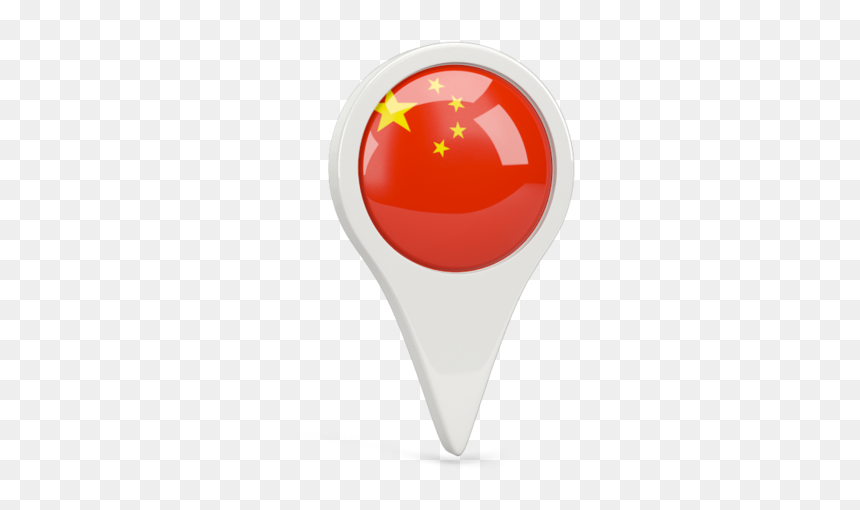 Round Pin Icon - Circle, HD Png Download - chinese flag png