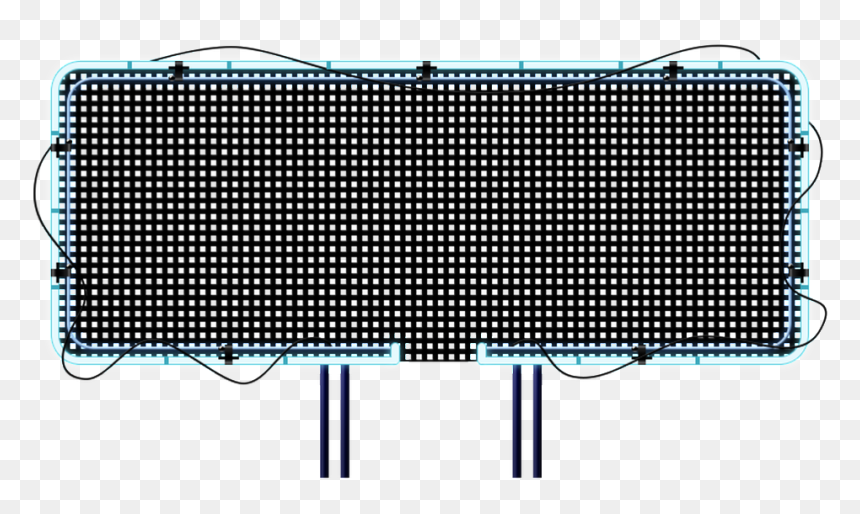 Dense Circuit Cartoon Transparent - Mesh, HD Png Download - cartoon rainbow png