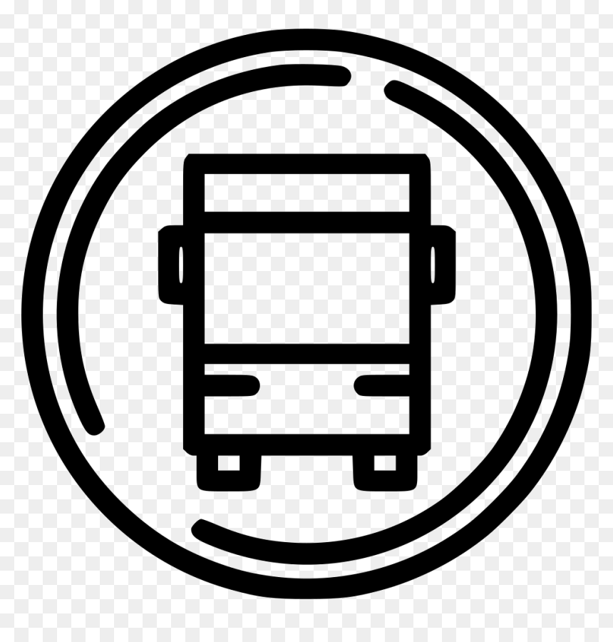 Circle, HD Png Download - bus stop png