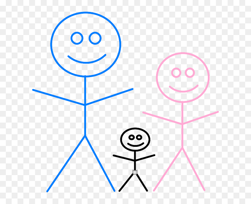 Stick Figure Family Png , Png Download - Stick Figure, Transparent Png - stick figure family png