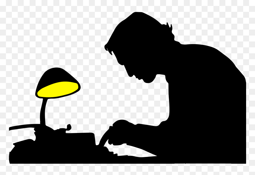 Transparent Fire Silhouette Png - Writer Silhouette Png, Png Download - fire silhouette png