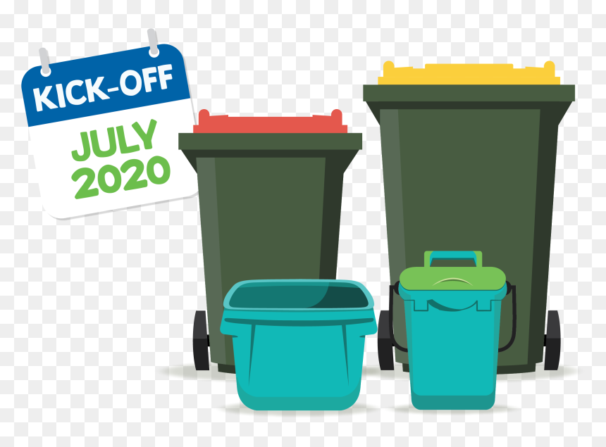 Hcc Recycling Bins Image-02 - Fight The Landfill Hamilton City, HD Png Download - recycling bin png