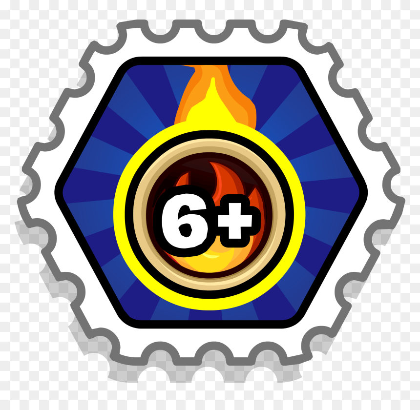 Club Penguin Rewritten Wiki - Portable Network Graphics, HD Png Download - circle stamp png