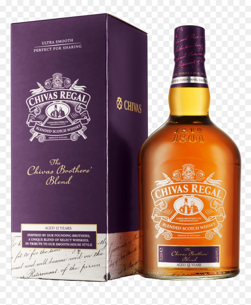Chivas Brothers - 12 Year Chivas Regal Brothers Blend, HD Png Download - chivas png
