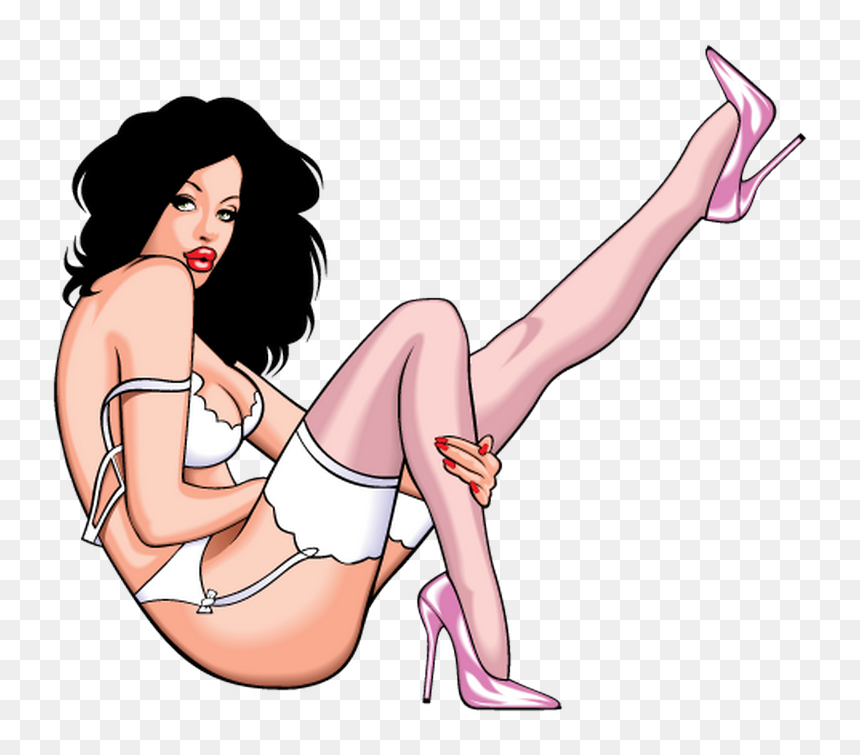 Pin Ups Sexy Png, Transparent Png - pinup png