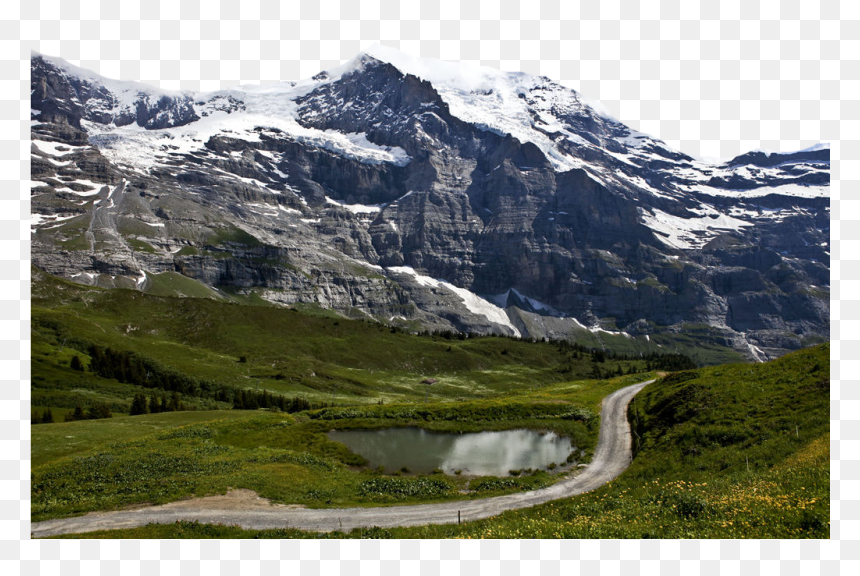 Transparent Snow Mountain Png - Kleine Scheidegg, Png Download - snow mountain png