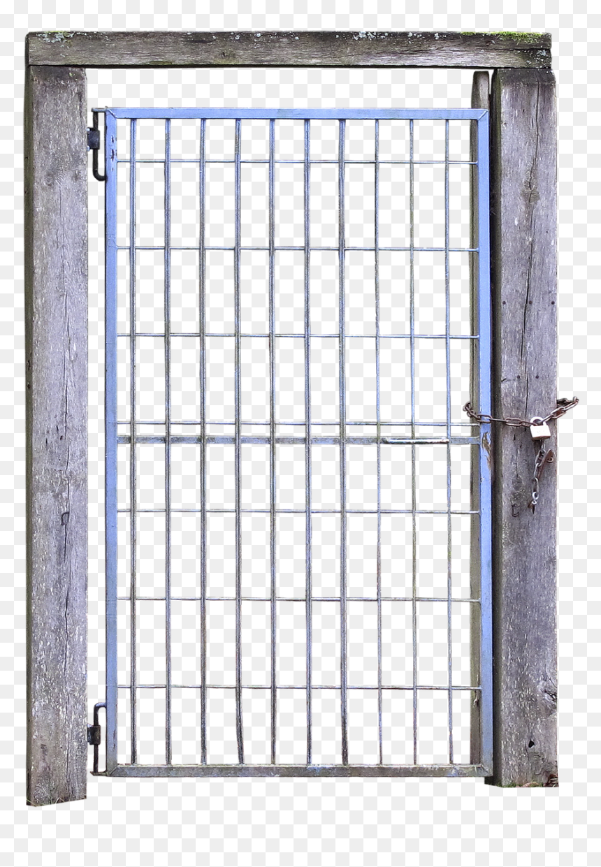 Grid Door, HD Png Download - metal door png