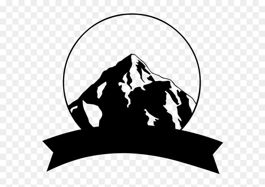 Free Mountain Logo Png, Transparent Png - logo template png
