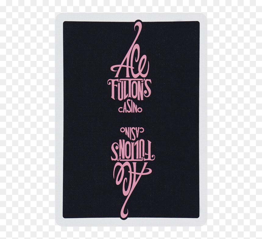 Main - Ace Fultons Playing Cards, HD Png Download - playing card back png