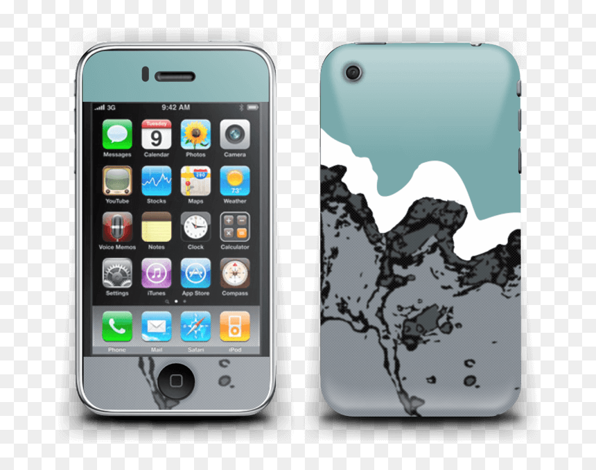 Fake Snow Mountain - 3g Iphone, HD Png Download - snow mountain png
